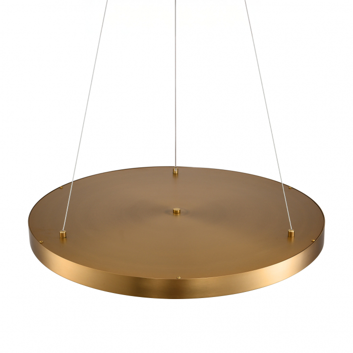 Lustră suspendată LED ALCHEMY, auriu/alabastru, 60 cm [4]