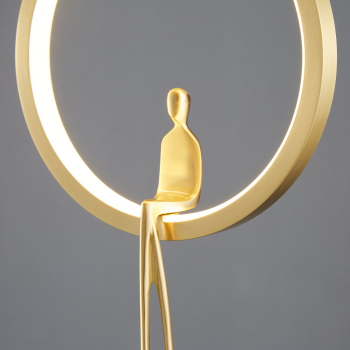 Lampă suspendată LED AMICI, aurie, 3000K - Step into Design [8]