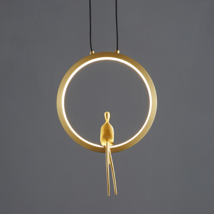 Lampă suspendată LED AMICI, aurie, 3000K - Step into Design [4]