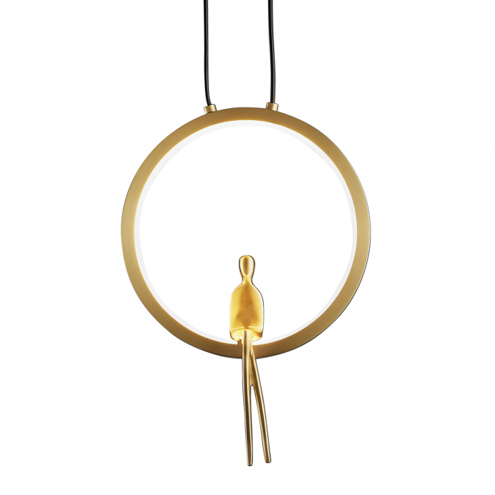 Lampă suspendată LED AMICI, aurie, 3000K - Step into Design [3]