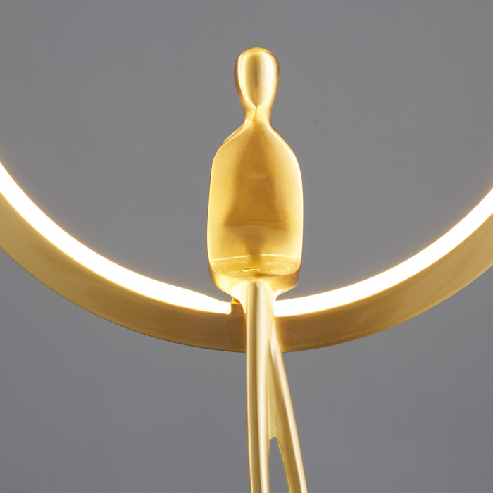 Lampă suspendată LED AMICI, aurie, 3000K - Step into Design [7]