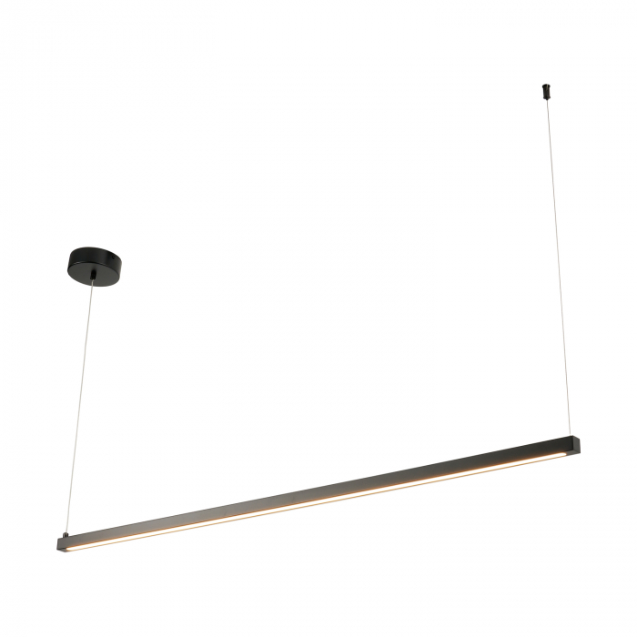 Lampa suspendata BEAM LED neagra, 3000K, lungime 120 cm - STEP INTO DESIGN [2]