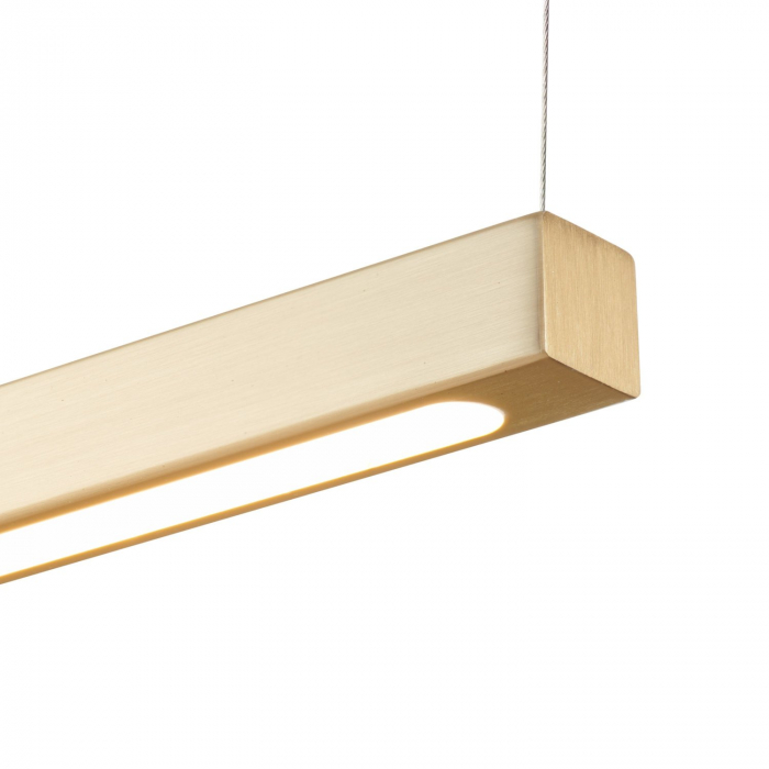 Lampa suspendata BEAM LED aurie, 3000K, lungime 120 cm - STEP INTO DESIGN [2]