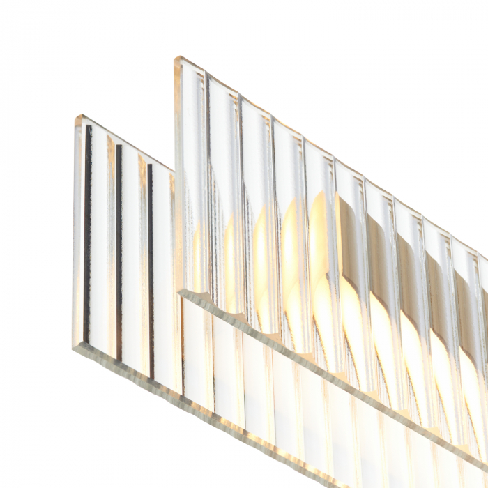 Lustră suspendată LED LONGIN aurie, 3000K, 120 cm [13]