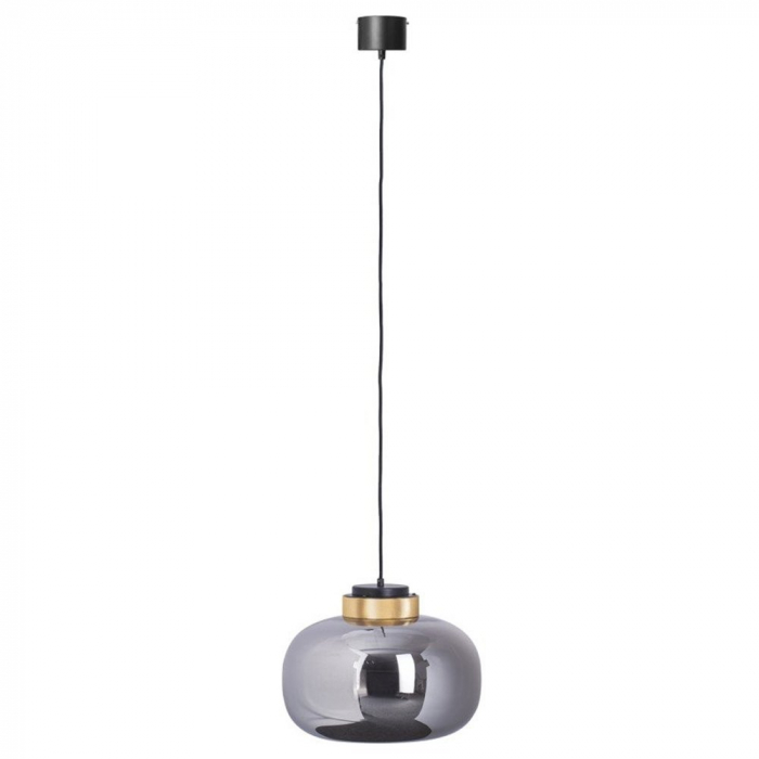 Lampă suspendată LED BOOM, smoky,  35 cm - Step into Design [2]