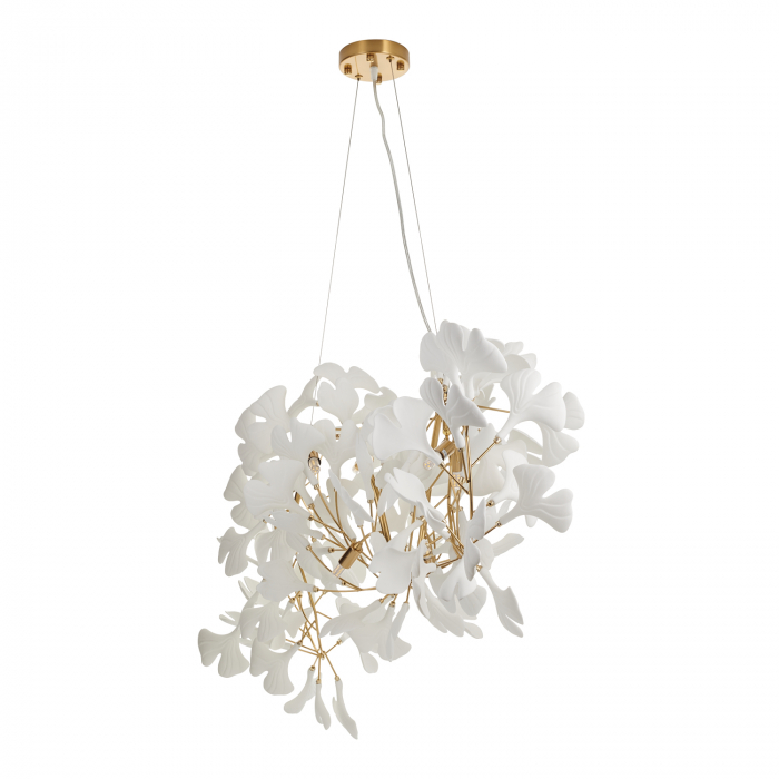 Candelabru BOTANIKA WAVE, auriu/alb, 125 cm - STEP INTO DESIGN [5]