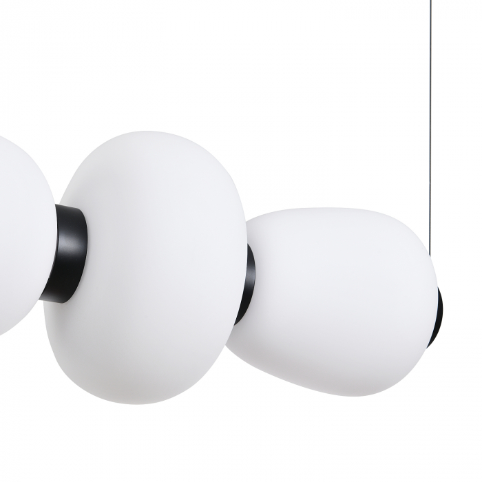 Lampă suspendată LED BRILLA-6, negru/alb, 3000 K, 125 cm [5]