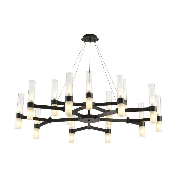 Lampă suspendată CANDELA-15, neagră, 120 cm - step into design [2]
