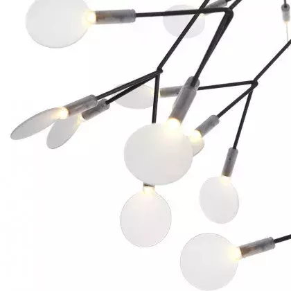Lampa suspendata neagra LED CHIC BOTANIC XL Step into Design [5]