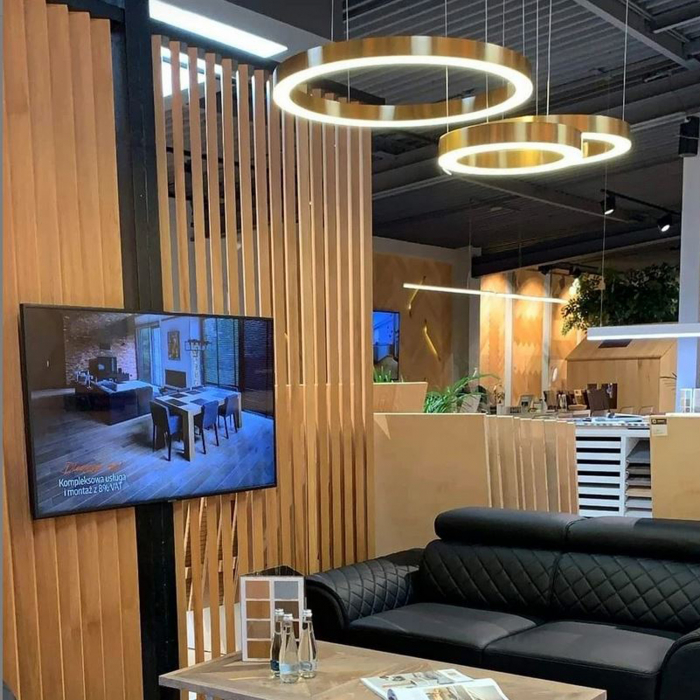 Lampa suspendata alama LED CIRCLE 100 cm + 120 cm - Step into Design [3]
