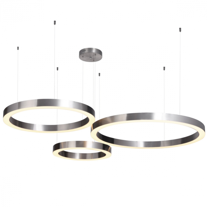 Lampa suspendata nichel LED CIRCLE 40cm + 60cm + 80cm - step into design [2]