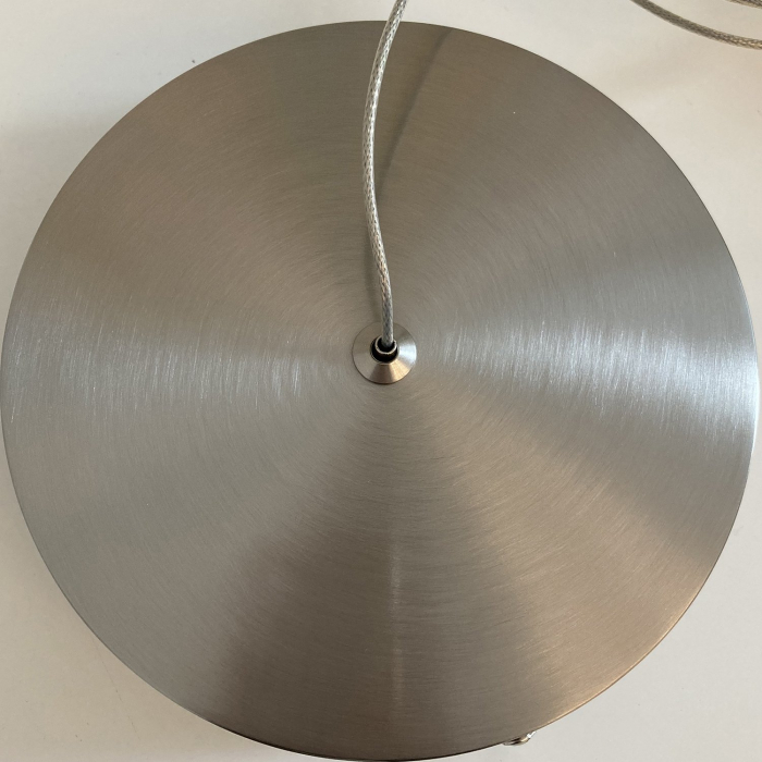 Lampa suspendata nichel LED CIRCLE 60cm + 80cm + 80cm - step into design [4]