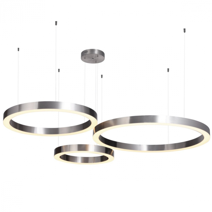 Lampă suspendată LED CIRCLE, titan, 60 cm - Step into Design [6]