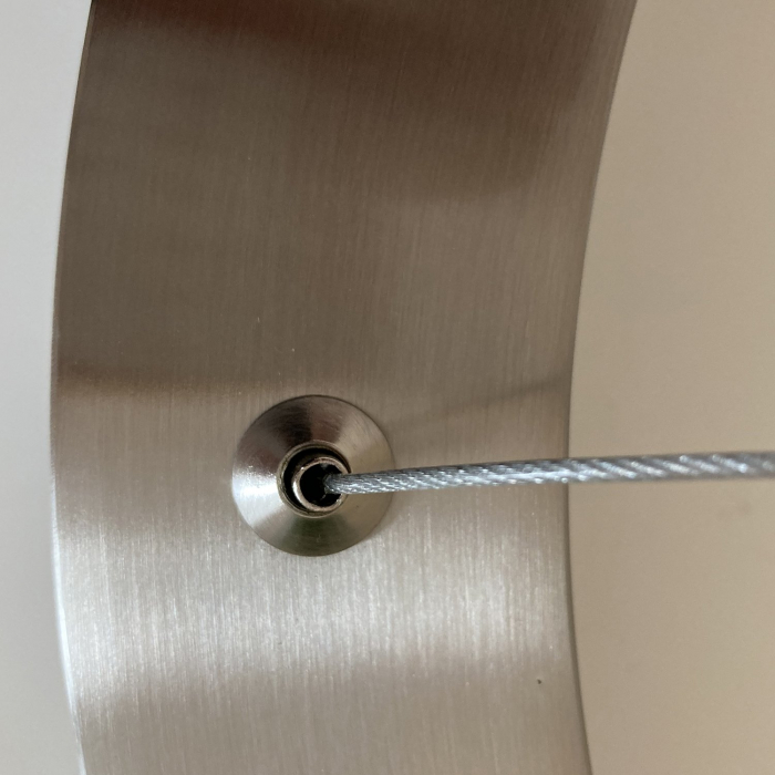 Lampa suspendata nichel LED CIRCLE 80 cm - Step into Design [6]