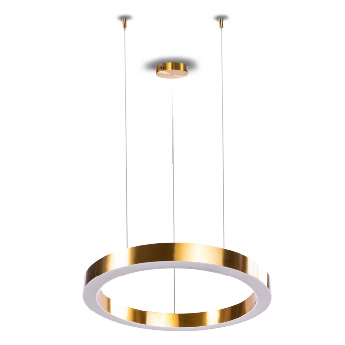 Lampă suspendată LED CIRCLE, alamă, 60 cm - Step into Design [2]