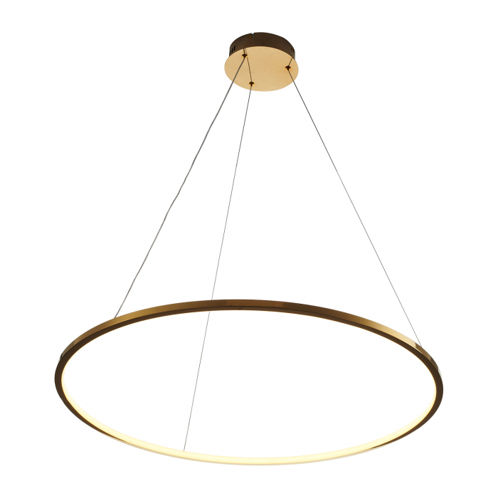Lampă suspendată LED CIRCLE SLIM, aurie, 60 cm - Step into Design [2]