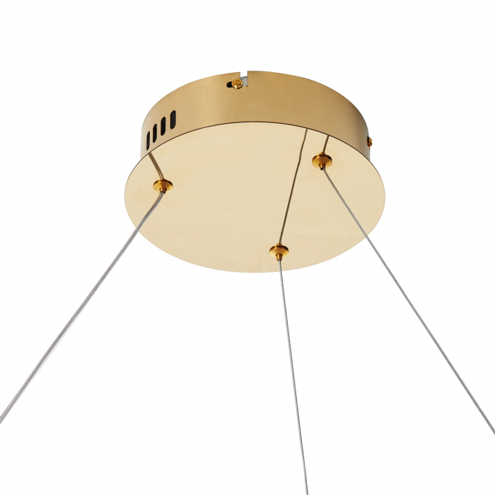 Lampă suspendată LED CIRCLE SLIM, aurie, 60 cm - Step into Design [5]