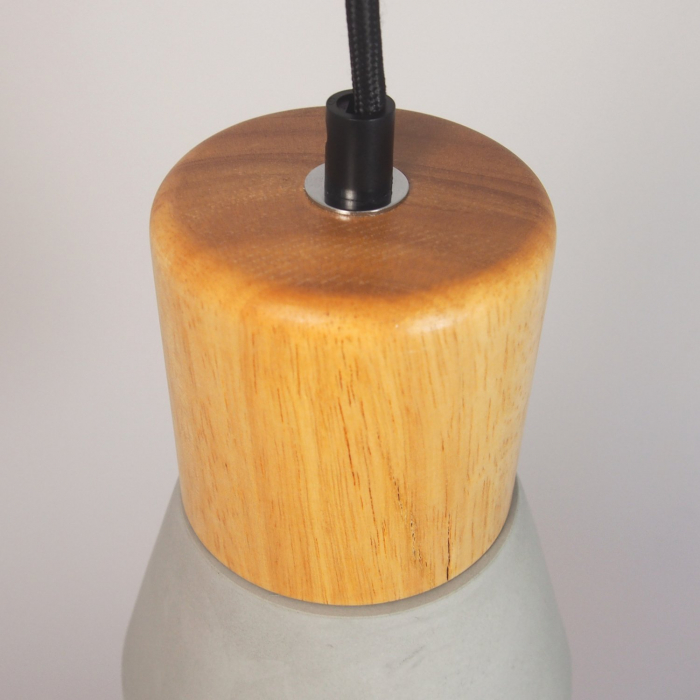 Lampa suspendata gri CONCRETE 12 cm - Step into Design [4]