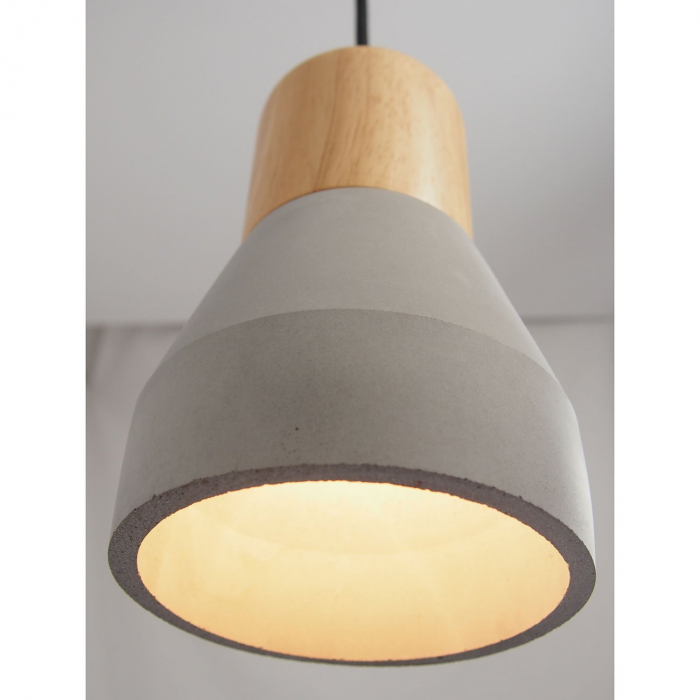 Lampa suspendata gri CONCRETE 12 cm - Step into Design [2]
