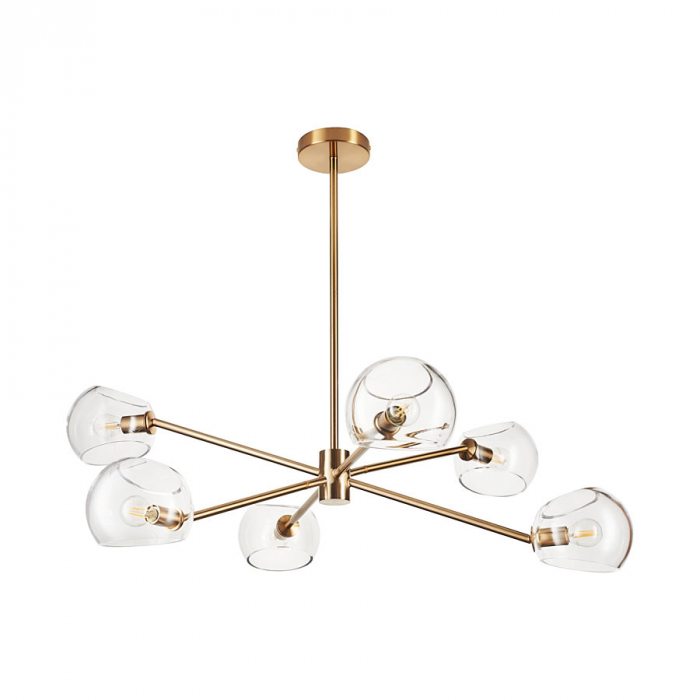 Lustra COSMIC VI, auriu, 6*E14, lungime 75 cm - STEP INTO DESIGN [3]