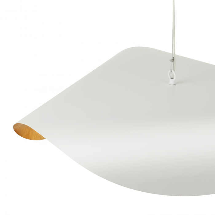 Lustră suspendată Enzo, alb/auriu, 80 cm - Step Into Design [13]