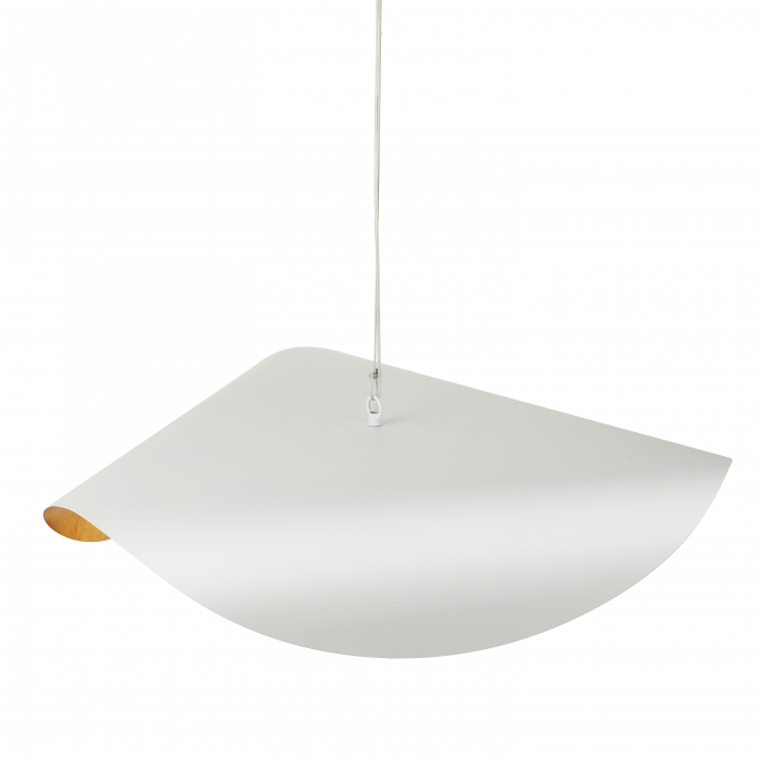 Lustră suspendată Enzo, alb/auriu, 80 cm - Step Into Design [8]