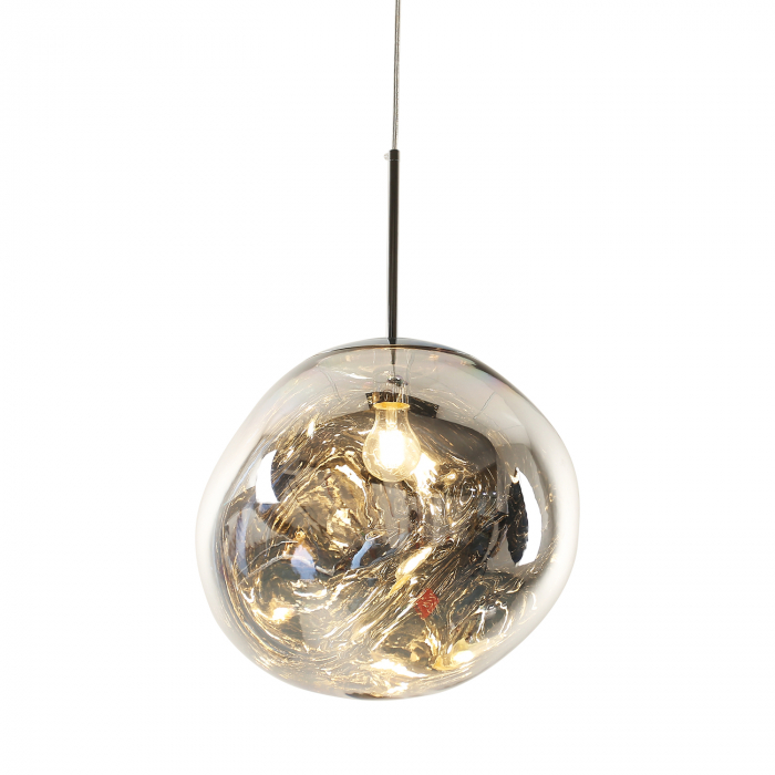 Pendul GLAM L argintiu, diametru 38 cm - STEP INTO DESIGN [3]
