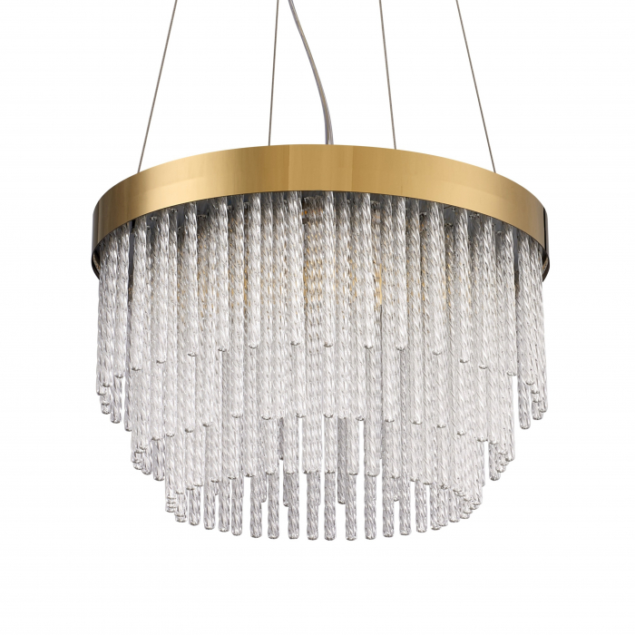 Candelabru LED Gloria cu cristal K9, auriu, 3000K [2]