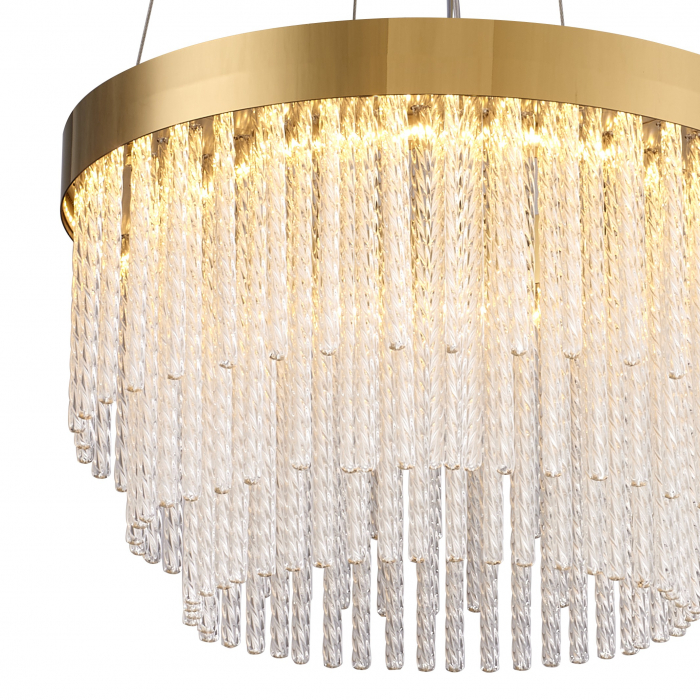 Candelabru LED Gloria cu cristal K9, auriu, 3000K [3]