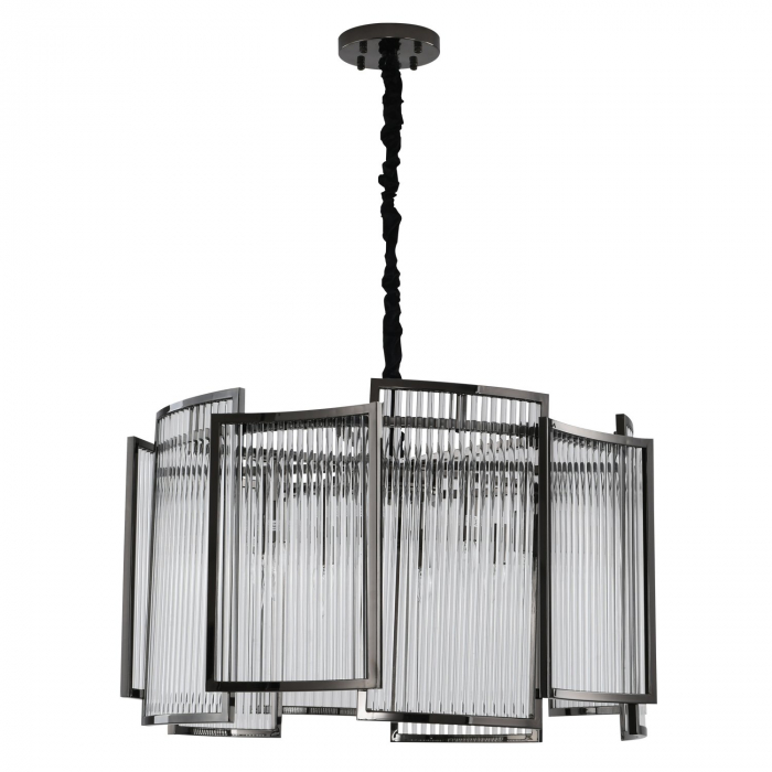 Lampa suspendata neagra IMPERIO 80 cm - Step into design [2]