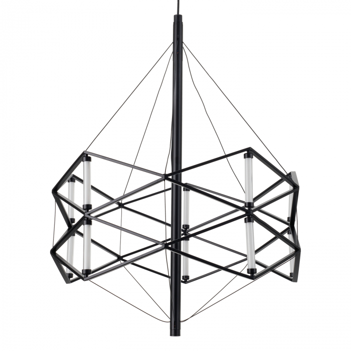 Lustră suspendată LED SPACE neagra, lățime 60 cm - Step into Design [7]