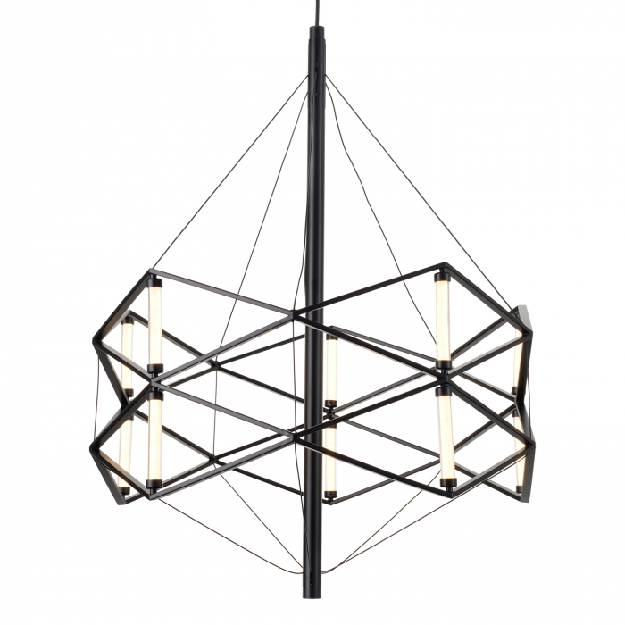 Lustră suspendată LED SPACE neagra, lățime 60 cm - Step into Design [6]