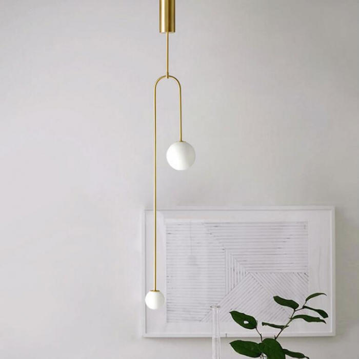 Pendul LOOP, auriu, 123 cm - Step into Design [3]
