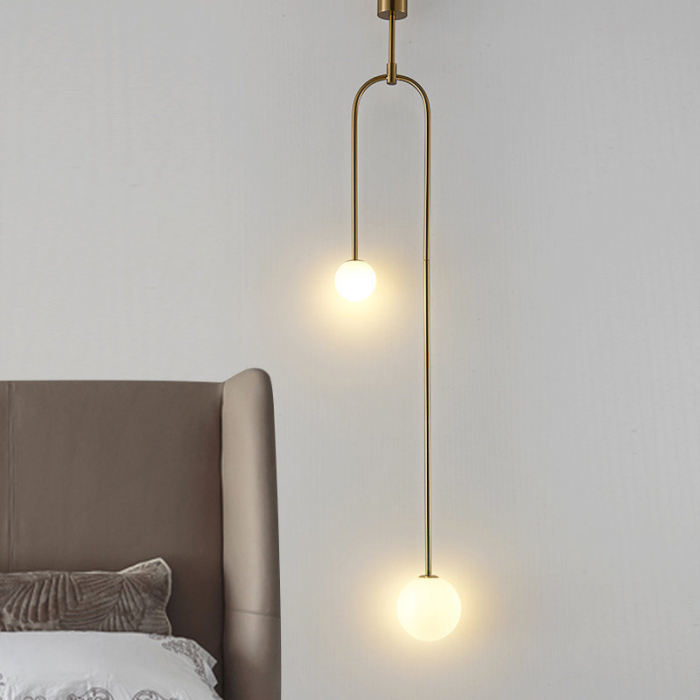 Pendul LOOP, auriu, 123 cm - Step into Design [4]