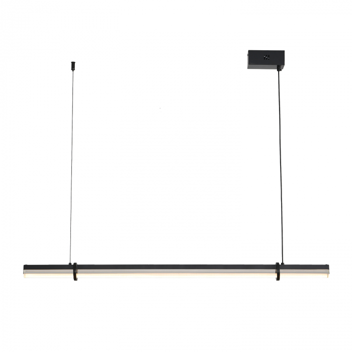 Lampă suspendată LED LOVELY neagră, 3000K, 100 cm [1]