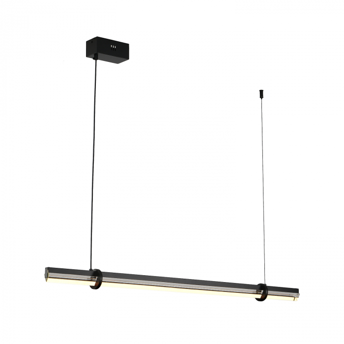 Lampă suspendată LED LOVELY neagră, 3000K, 100 cm [3]