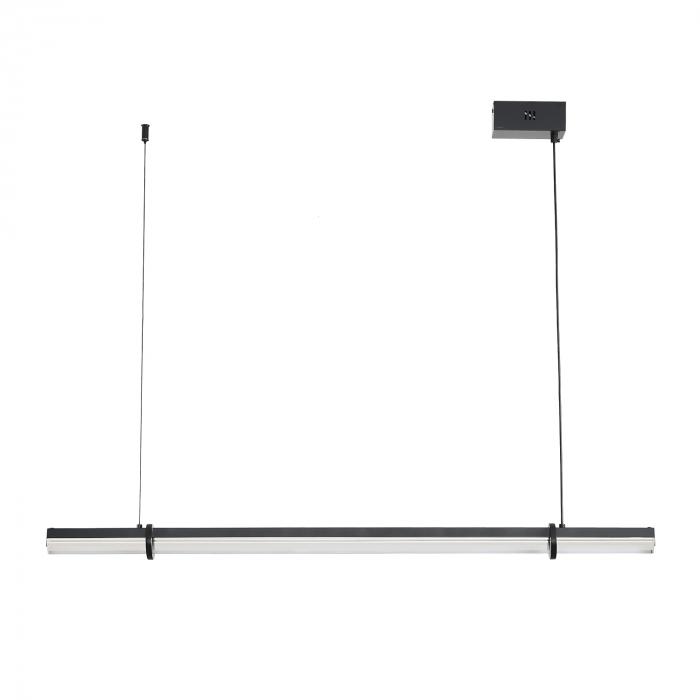 Lampă suspendată LED LOVELY neagră, 3000K, 100 cm [4]