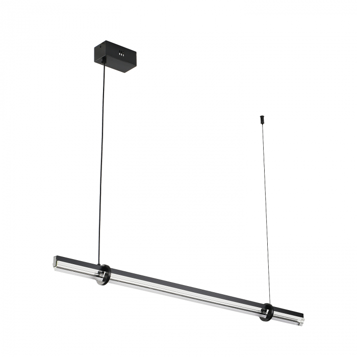 Lampă suspendată LED LOVELY neagră, 3000K, 100 cm [5]