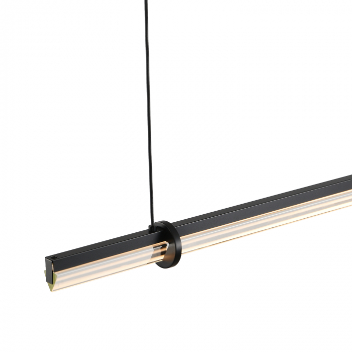 Lampă suspendată LED LOVELY neagră, 3000K, 100 cm [2]