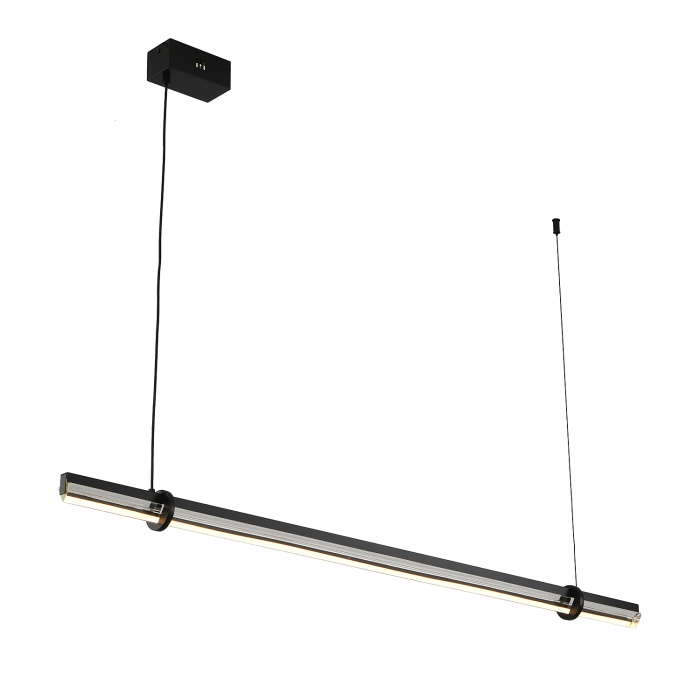 Lampă suspendată LED LOVELY neagra, 120 cm [3]