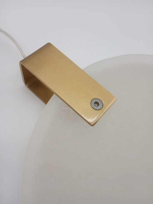 Lampă suspendată LED MARBLE aurie, 30 cm - Step into Design [7]