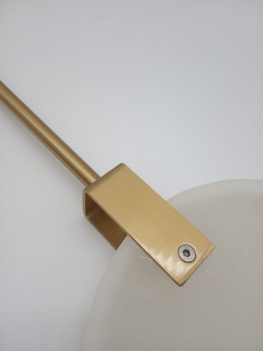 Lampă suspendată LED MARBLE aurie, 30 cm - Step into Design [10]
