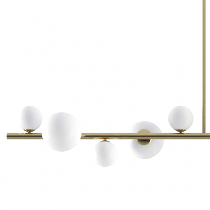 Lampa suspendata gold MILKY DROP 120 cm Step into Design [3]