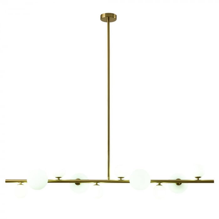 Lampa suspendata gold MILKY DROP 120 cm Step into Design [4]