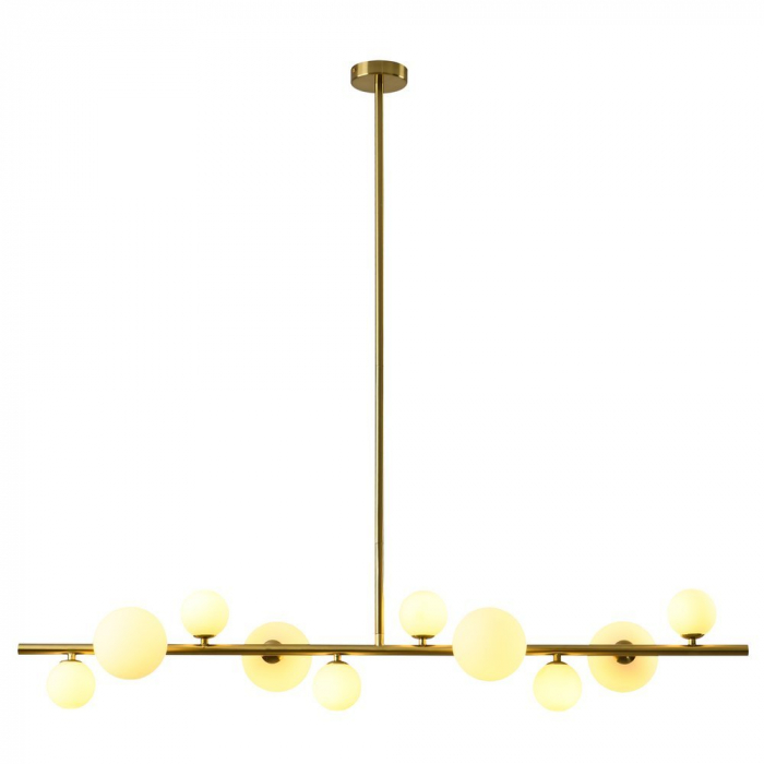 Lampa suspendata gold MILKY DROP 120 cm Step into Design [6]