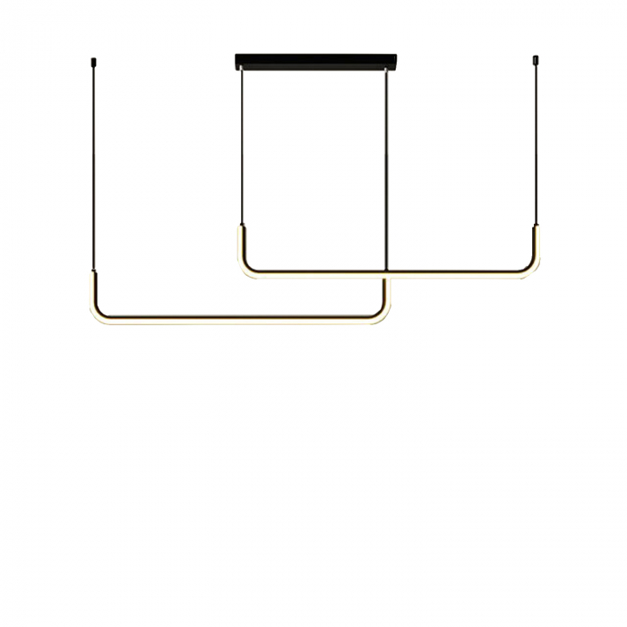 Lampa suspendata neagra MINIMA-1 LED, 120 cm [7]