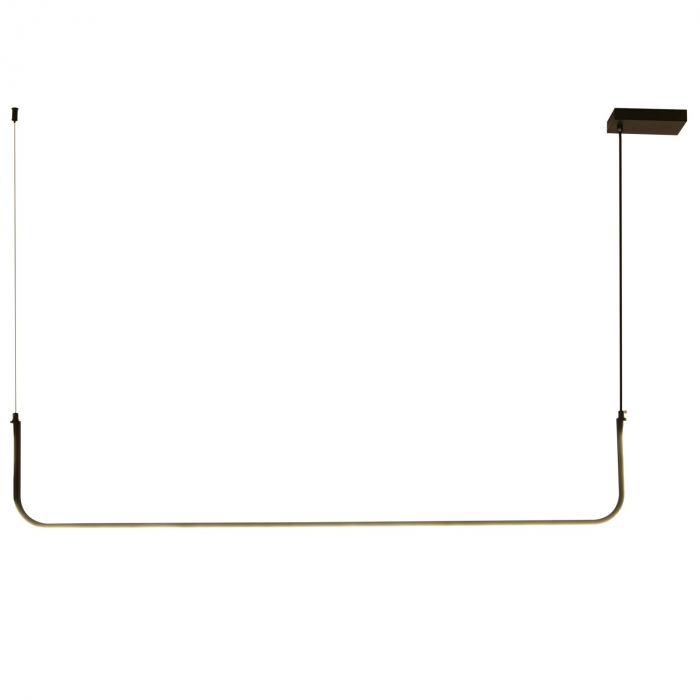 Lampa suspendata neagra MINIMA-1 LED, 120 cm [2]
