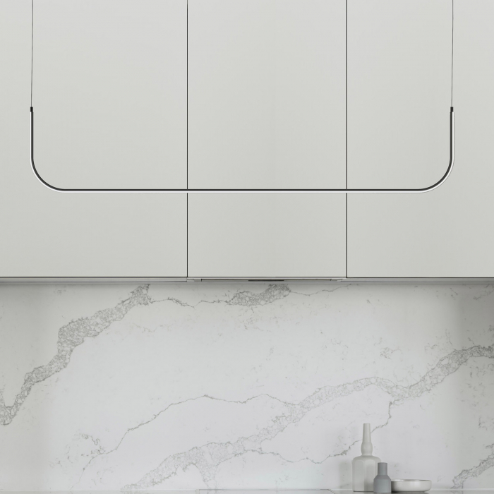 Lampă suspendată LED MINIMA-I neagră, 80 cm - Step into Design [7]
