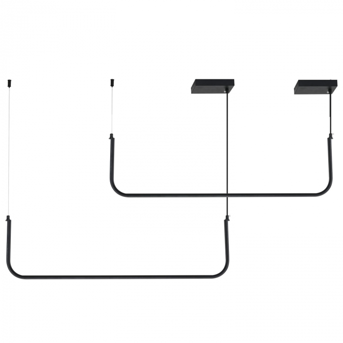 Set lampă suspendată MINIMA-2 LED, negru, lungime 120 cm [2]
