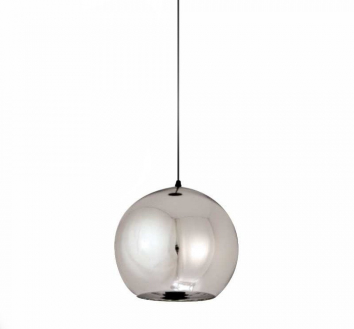 Lampă suspendată MIRROR GLOW crom, 25 cm - Step into Design [2]